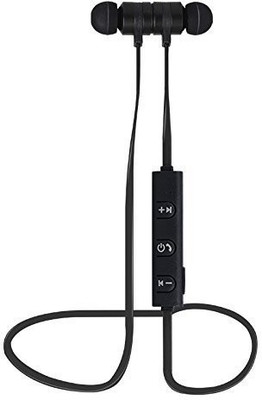 

ELECTRO maggnet bluetooth compatible with all android & IOS Smart Headphones(Wireless), Black