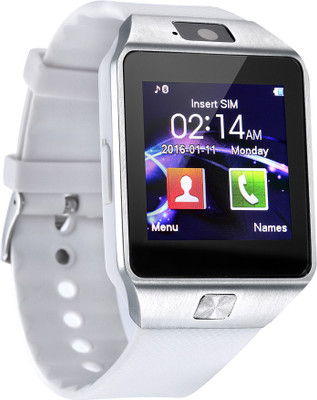 

ALONZO Sports Smart Watch Multifunction Bracelet Compatible with Android iOS Device Smartwatch(White Strap Regular)
