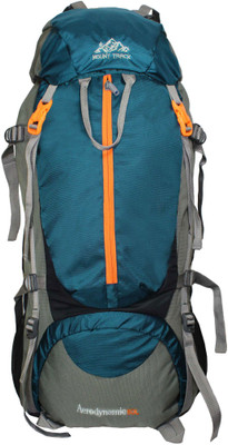 

Mount Track 9106 Aerodynamic, Hiking & Trekking Rucksack backpack with Rain Cover Rucksack(Black, Rucksack), Green