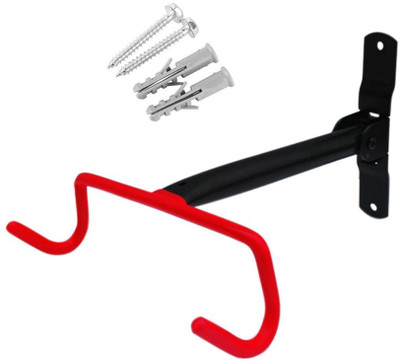 

FurMito Bicycle/Bike Steel Wall Hanger With 2 Screws Hanger Cycling Stand(Steel, Black)