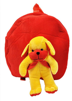 

jassi toys Cute Teddy Soft Toy for School Bag for Kids, Travelling Bag, Carry Bag, Picnic Bag, Teddy Bag (RED) - 10 cm(Red)