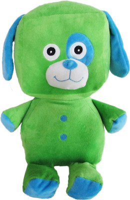 

My Baby Excels Standing Saint Bernard Dog Plush - Green 32cm - 32 cm(Green)
