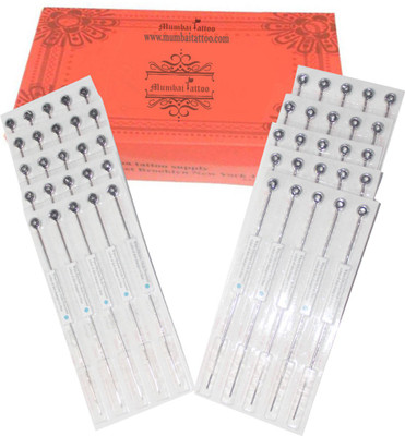 Mumbai Tattoo TATTOO NEEDLES Disposable Magnum Shader, Magnum Liner Tattoo Needles(Pack of 50)