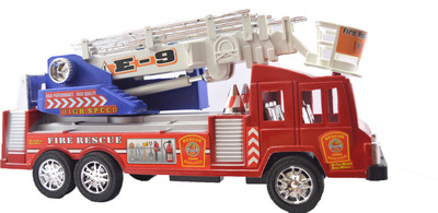 

Breno Fire Rescue truck or Fire Fighter Fire Truck for kids, Push and Go toy for kids, fire truck toys for kids a friction toy(Multicolor)