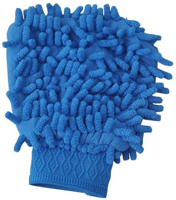 Auto Hub Microfiber Vehicle Washing  Hand Glove(Pack Of 1)