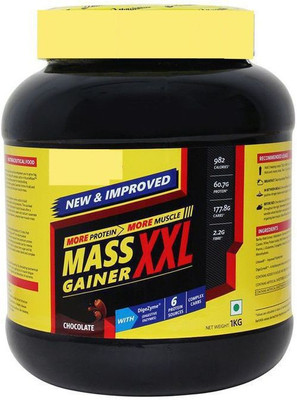 Whey protein Muscle Blaze(Mb) Mass Gainer Xxl - 1 Kg (Chocolate)(1 kg)