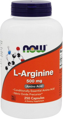 

Now Foods L-Arginine 500mg - 250 Nos(250 No)
