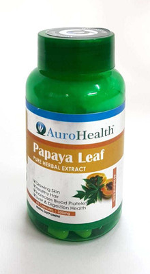 

AuroHealth Papaya Leaf 350mg(60 No)