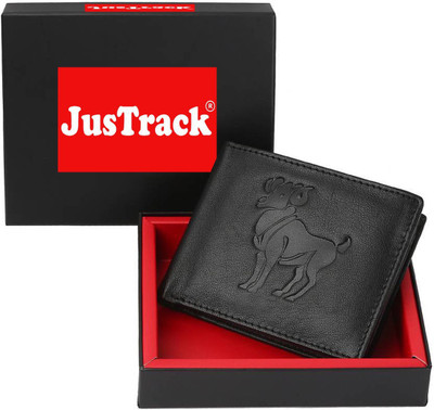 

Justrack Boys Black Genuine Leather Wallet(1 Card Slot)