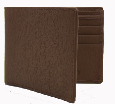 

Nietz Men Brown Artificial Leather Wallet(10 Card Slots)
