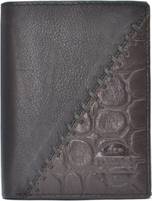 

Dynabella Men Casual Black Genuine Leather Wallet(4 Card Slots)