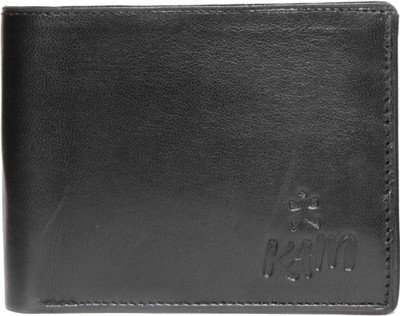 

kain Men Black Genuine Leather Wallet(7 Card Slots)