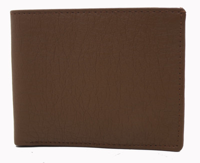 

Nietz Men Brown Artificial Leather Wallet(10 Card Slots)