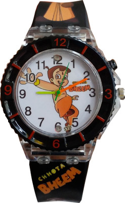 

SS Traders BLACK CHOTABHEEM SEVEN LIGHTS WATCH-Kids Watch - Good gifting Item Watch - For Boys