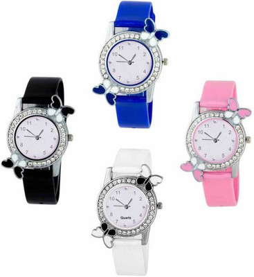 

E-SMART DVS0184 Multicolour Analog Round Dial Stylish Watch Watch - For Men & Women