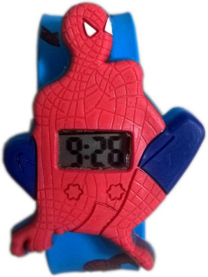 

SS Traders Cute Spiderman Strap watch-Birthday Return Gift for Kids Watch - For Boys