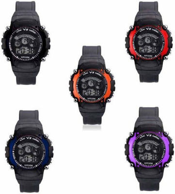 

E-SMART DVS0375 Multicolour Analog Round Dial Stylish Watch Watch - For Men & Women
