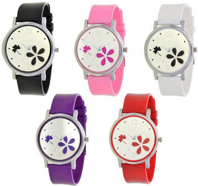 E-SMART DVS0395 Multicolour Analog Round Dial Stylish Watch Watch - For Men & Women