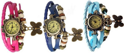 E-SMART DVS0122 Multicolour Analog Round Dial Stylish Watch Watch - For Men & Women