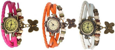 

E-SMART DVS0653 Multicolour Analog Round Dial Stylish Watch Watch - For Men & Women