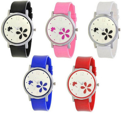 

E-SMART DVS0318 Multicolour Analog Round Dial Stylish Watch Watch - For Men & Women