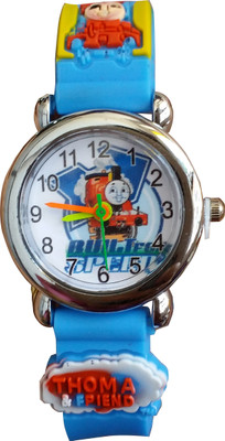 

SS Traders -Blue Thomas Train Steel Analog Watch - For Boys & Girls