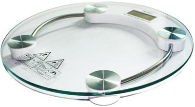 

grabit TRANSPARENT BODY WEIGHT Weighing Scale(White)
