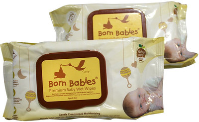 

Born Babies BABY PREMIUM WET WIPES WITH LED(72 Pieces)