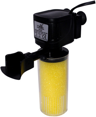 

Venus Aqua Aquarium Internal Filter 3001F Motor: Pure Copper, Voltage: 220V-240V, Frequency: 50/60Hz, Power: 15W, Flow: 880L/H Sponge Aquarium Filter(Mechanical Filtration for Salt Water and Fresh Water)