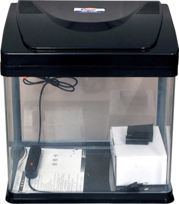 

Aquapetzworld HX-320F Black fish Aquarium Tank(18 Litre) Rectangle Aquarium Tank(18)