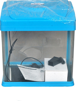 

Aquapetzworld HX-320F Blue fish Aquarium Tank Rectangle Aquarium Tank(18)