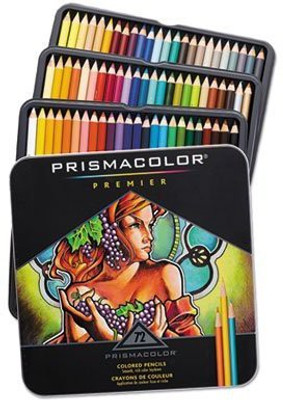 

Sanford Prismacolor 3599TN Premier Colored Pencil, 2H, 72 Assorted Colors/Set