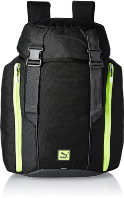 

Puma 7418301 24 L Laptop Backpack(Black), Black;yellow
