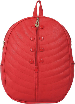 

Rajni Fashion PU Leather Backpack,School Bag , Student Backpack Women Travel bag 8 L Backpack (Pink) 8 L Backpack(Red)