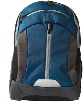

Wesley Trendsetter 28 L Laptop Backpack(Blue, Grey), Black