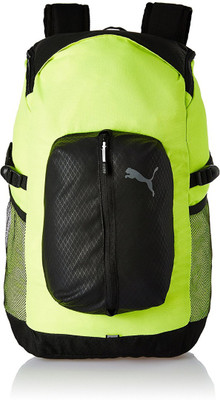 

Puma 7440204 17 L Laptop Backpack(Multicolor), Black;yellow