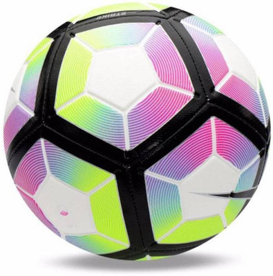 

M ART 12 Panel Purple Pitch Hand Stitched Football (Size-) Football - Size:  (Pack of 1) Football - Size: (Pack of 1, Multicolor