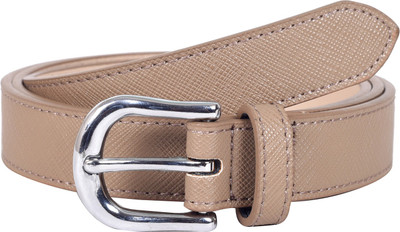 

Lino Perros Women Casual Khaki Artificial Leather Belt