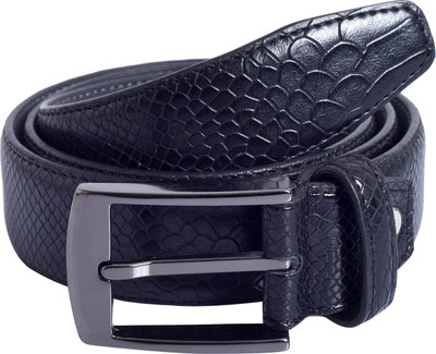 

Firenzi Men Casual Black Artificial Leather Belt, Firenzi Men Formal Black Artificial Leather Belt