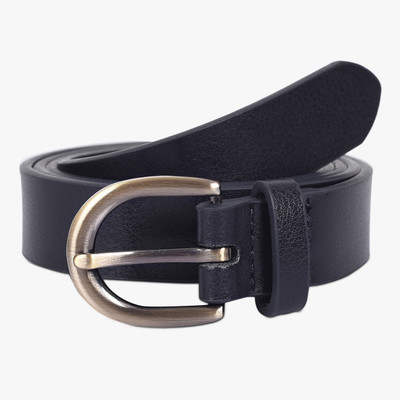 

Lino Perros Women Formal Black Artificial Leather Belt