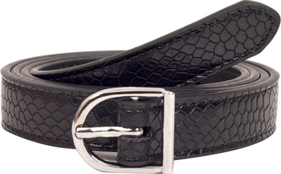

Lino Perros Men Casual Black Artificial Leather Belt