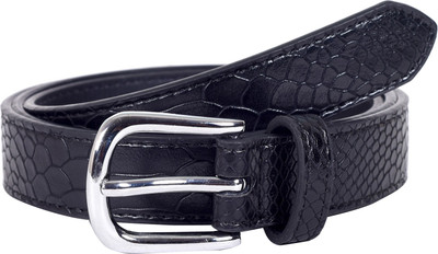 

Lino Perros Women Formal Black Artificial Leather Belt