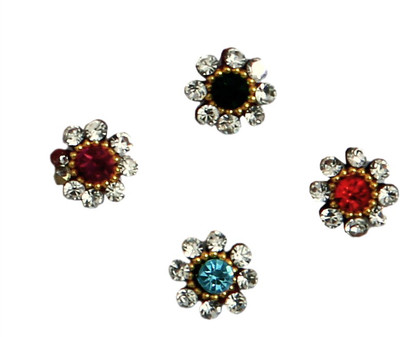

Sunaina New Love Collection Flower Shape FOREHEAD Multicolor Bindis(FANCY BINDI)