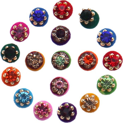 

Sunaina New Love Collection Multicolour Small Size Round Bindis Forehead Multicolor Bindis(Round bindis)