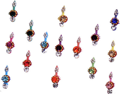 

Sunaina New Love Collection Medium Size FOREHEAD Multicolor Bindis(FANCY BINDI)