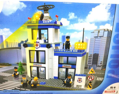 

GoMerryKids 198 Pcs City Police Building Blocks(Multicolor)