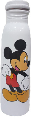 

Sarvsiddhi Copper Digital Printed Water Bottles for Water 1 Liter - A Mickey Mouse 1000 ml Shaker(Pack of 1, Multicolor), White