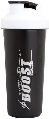

Vellora High quality Protein Shaker Thunder boost bottle 600 ml Shaker(Pack of 1, White)
