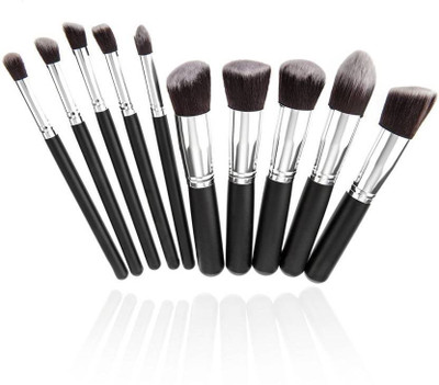 

SKINPLUS Premium Synthetic Makeup Brush Set(Pack of 10)