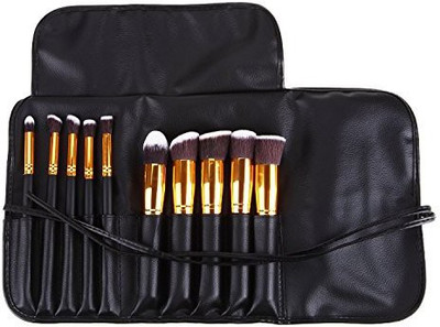

SKINPLUS Makeup Brush Set Perfect For Liquid, Cream or Mineral Products - 10 Pc Collection(Pack of 10)